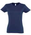 11502 Ladies Imperial SOL'S Ladies Imperial Heavy T-Shirt French Navy colour image